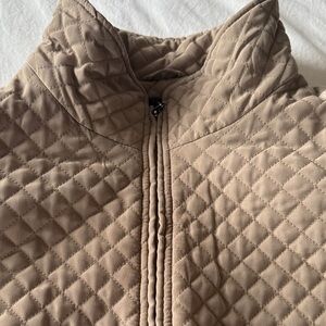 Gallery Quilted Beige Jacket